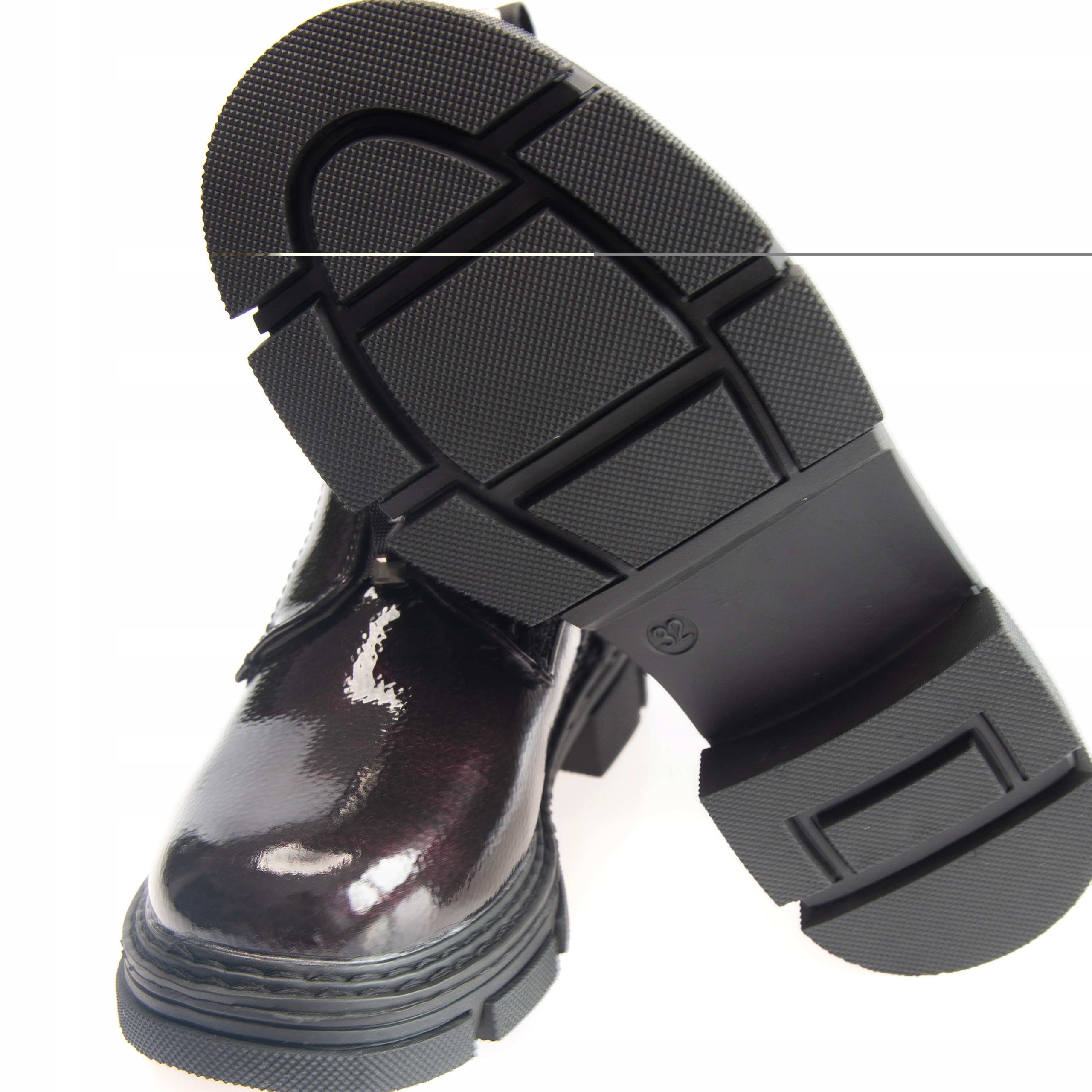 BOTKI KOZAKI DZIEWCZĘCE OCIEPLANE SUWAK 37 Materiał skóra ekologiczna