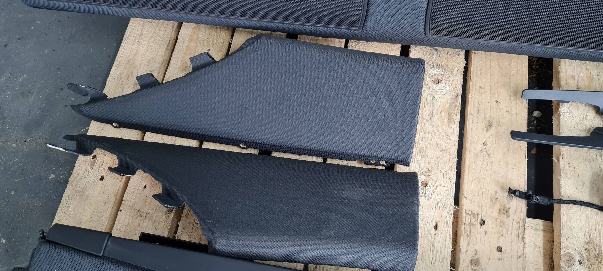 S6 C7 LIFT A6 electrical blinds boot rear part sedan 4G5861325C black