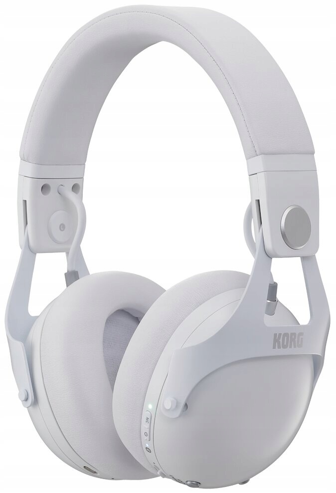 Korg NC-Q1 Uzavreté Bluetooth Dj slúchadlá, biela farba