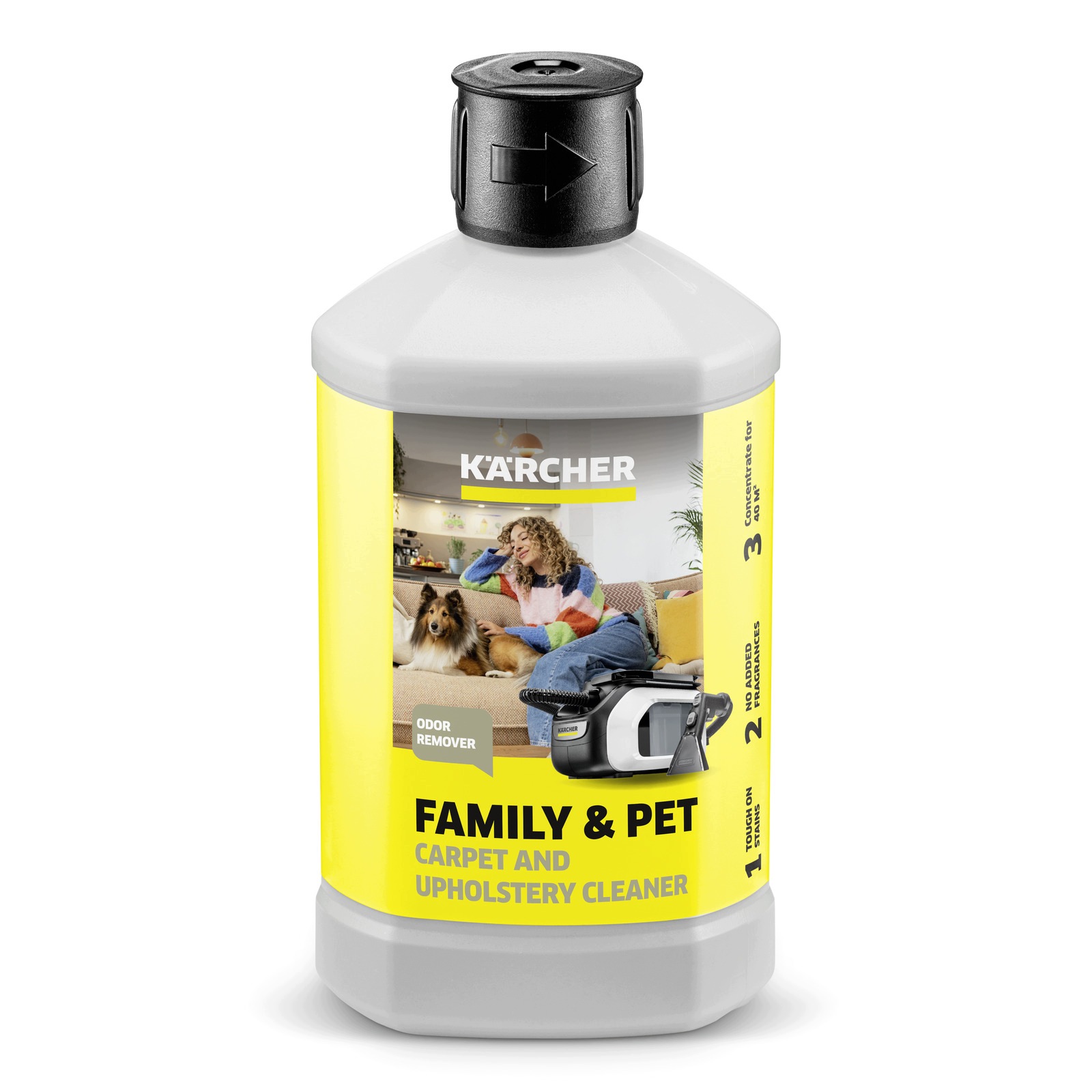 Karcher płyn do czyszczenia dywanów i tapicerki Family & Pet Rm 521