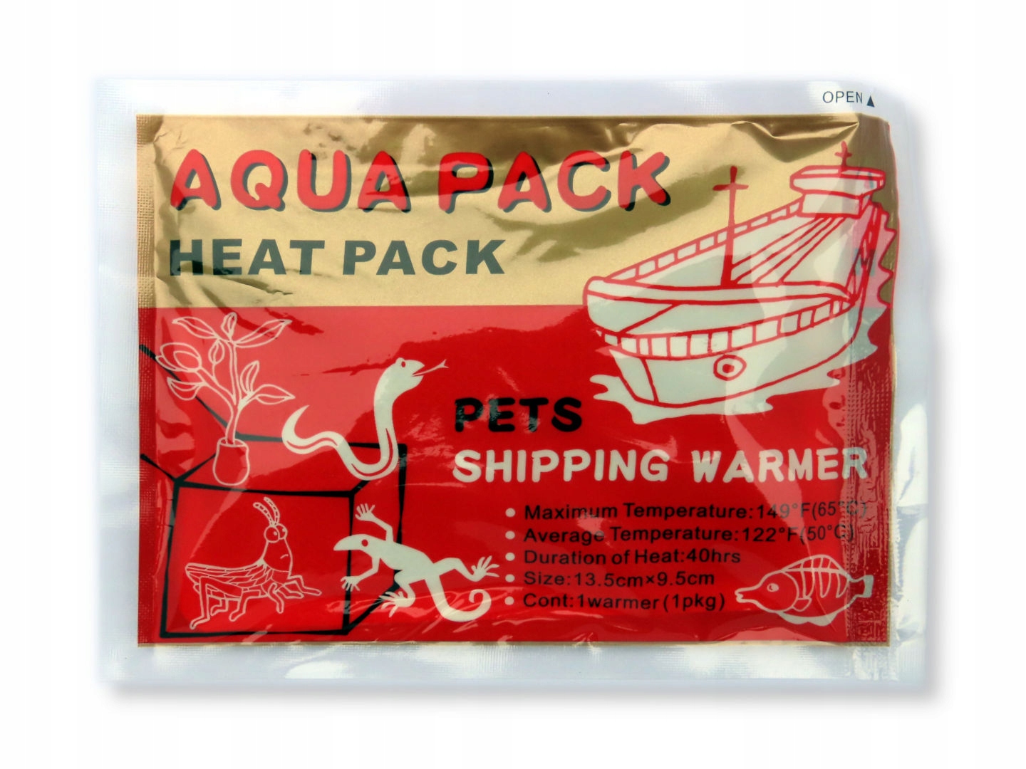 

Heat Pack 40h ogrzewacz do paczek z owadami