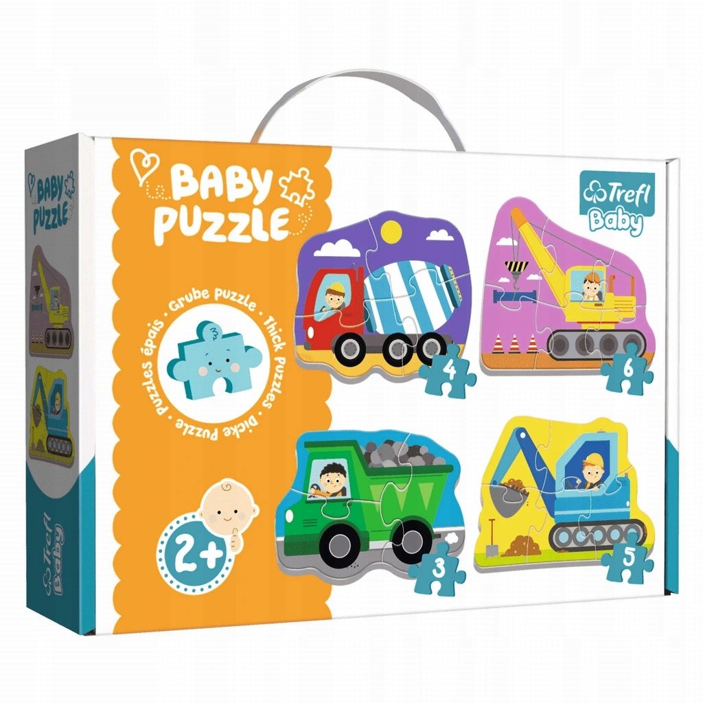 

Moje Pierwsze Puzzle Pojazdy na Budowie Trefl 2+