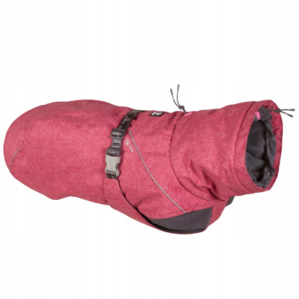 Bunda Expedition Parka Hurtta Beetroot/růžová bunda pro psa velikost: 40XS