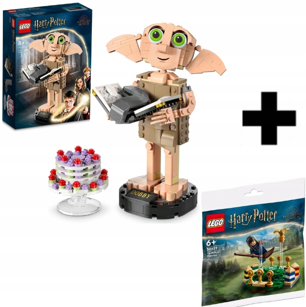 Lego Harry Potter Dobby A Domácí Skřítek 76421 Lego 30651 Vánoční Sada
