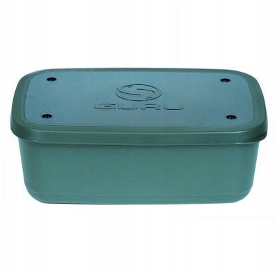 Guru Bait Box 5.3p 3L Solid Lid Green Pojemnik