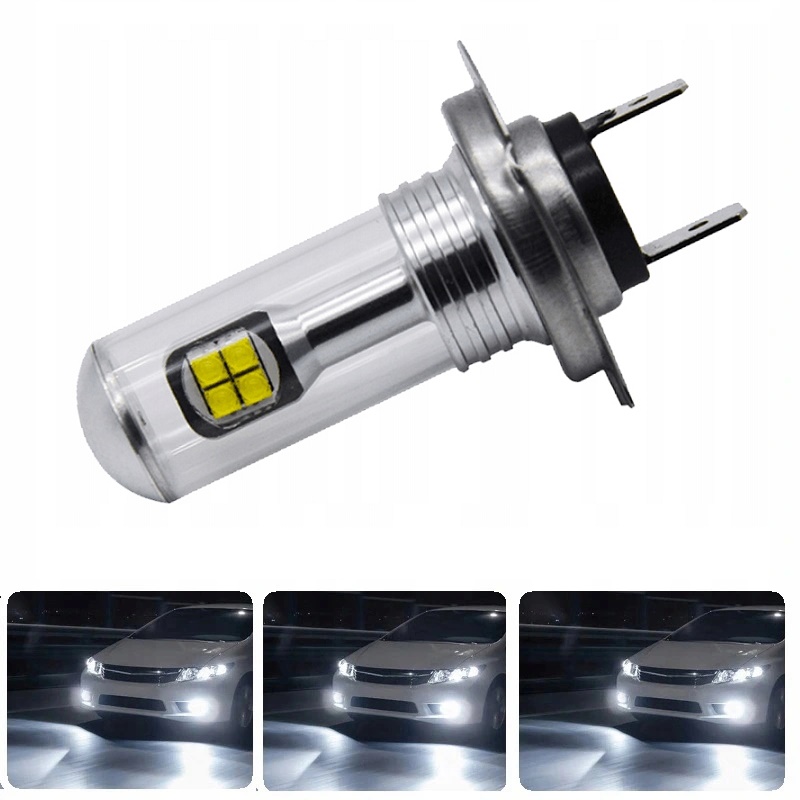 

Żarówka Led H7 12V-24V CANbus Ultra Mocna Biel
