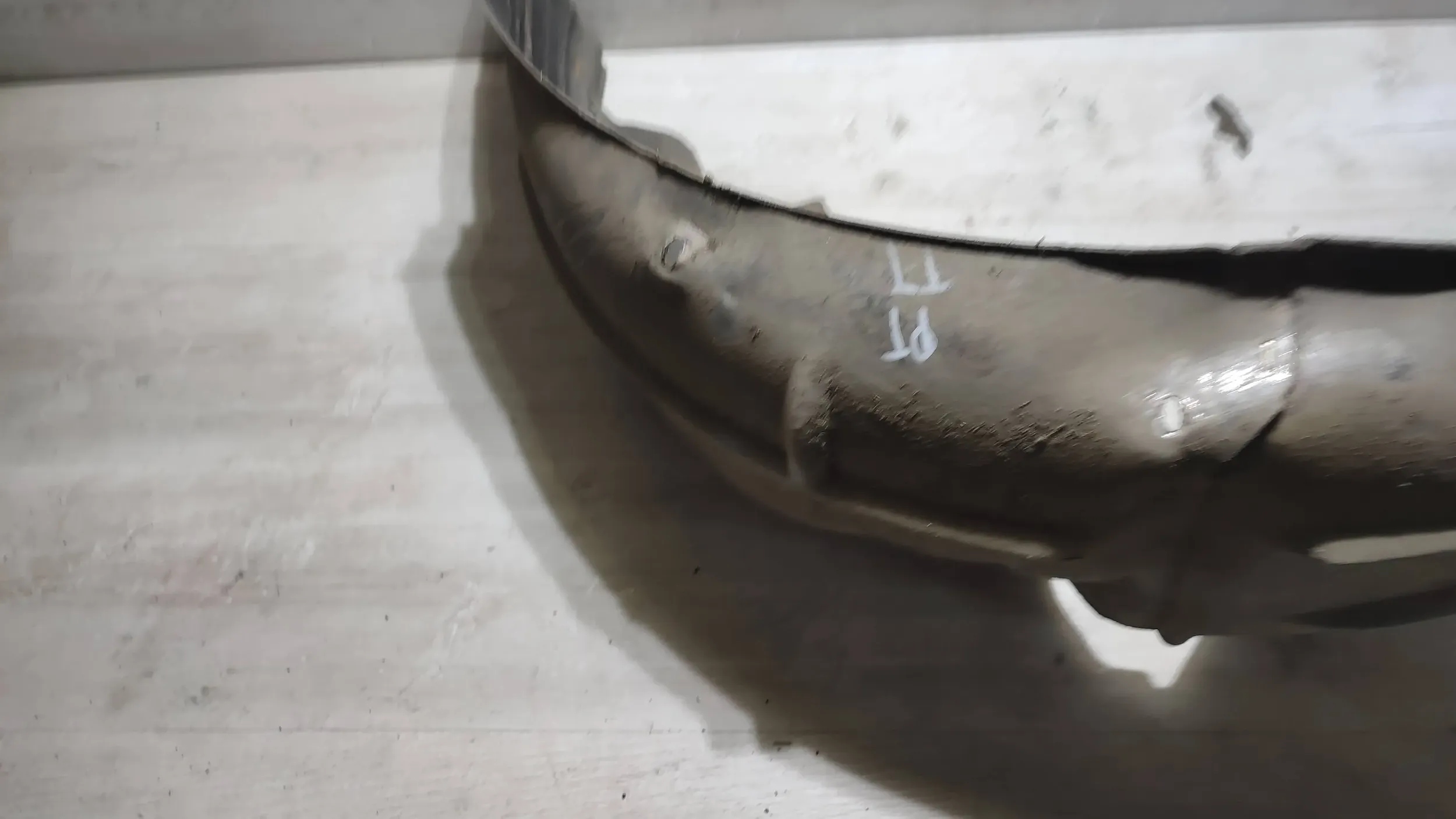 Audi TT 8J 13r 2.0tdi rear part side right mudguard