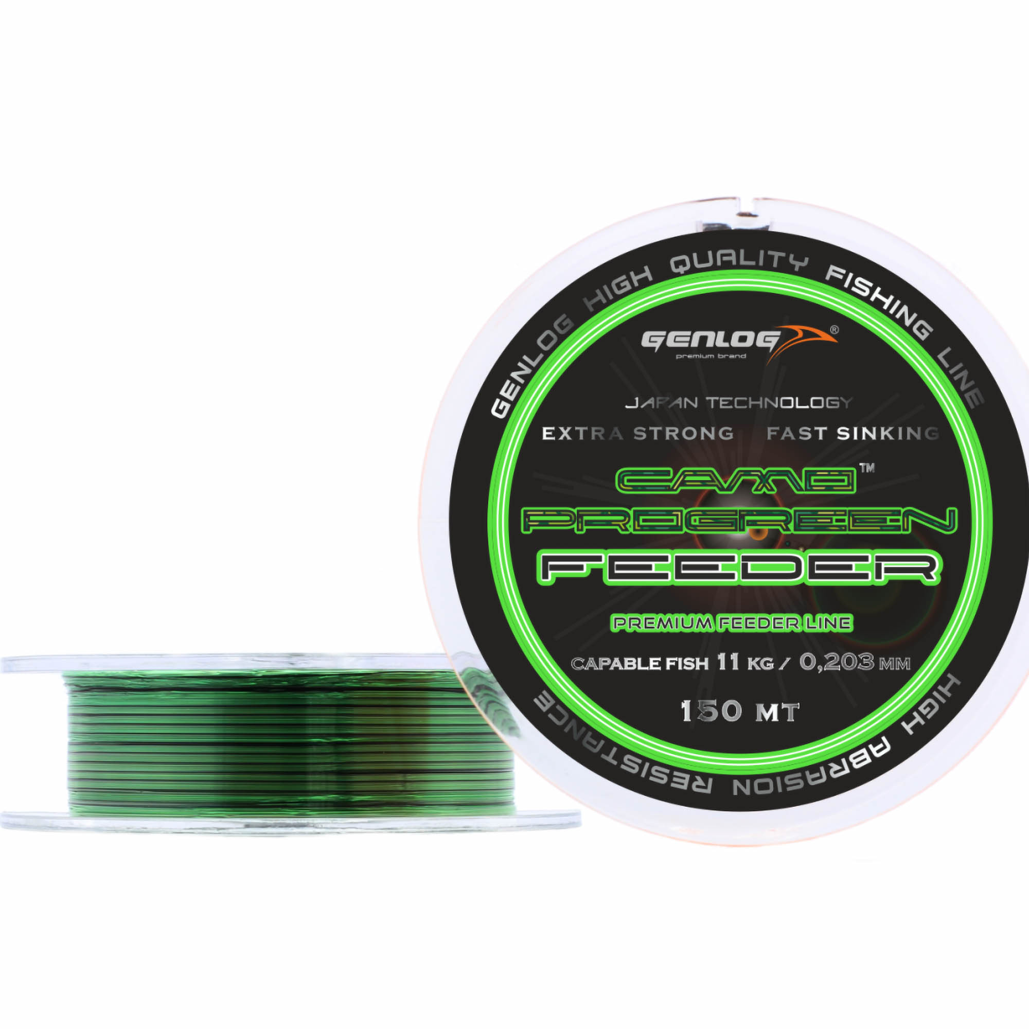 Żyłka Wędkarska Feeder Genlog Camo Progreen 0,181 mm x 150 m
