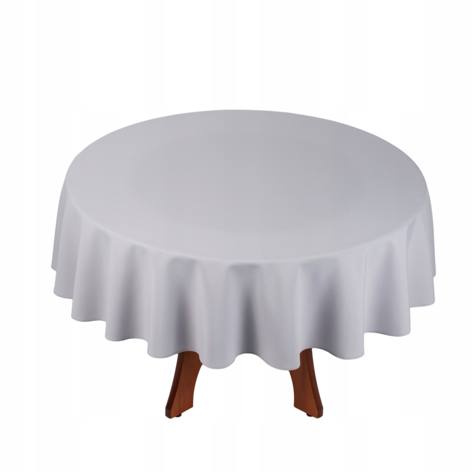 ELEGANCKI GŁADKI OWALNY OBRUS OWAL SZARY 120x180 Typ obrus