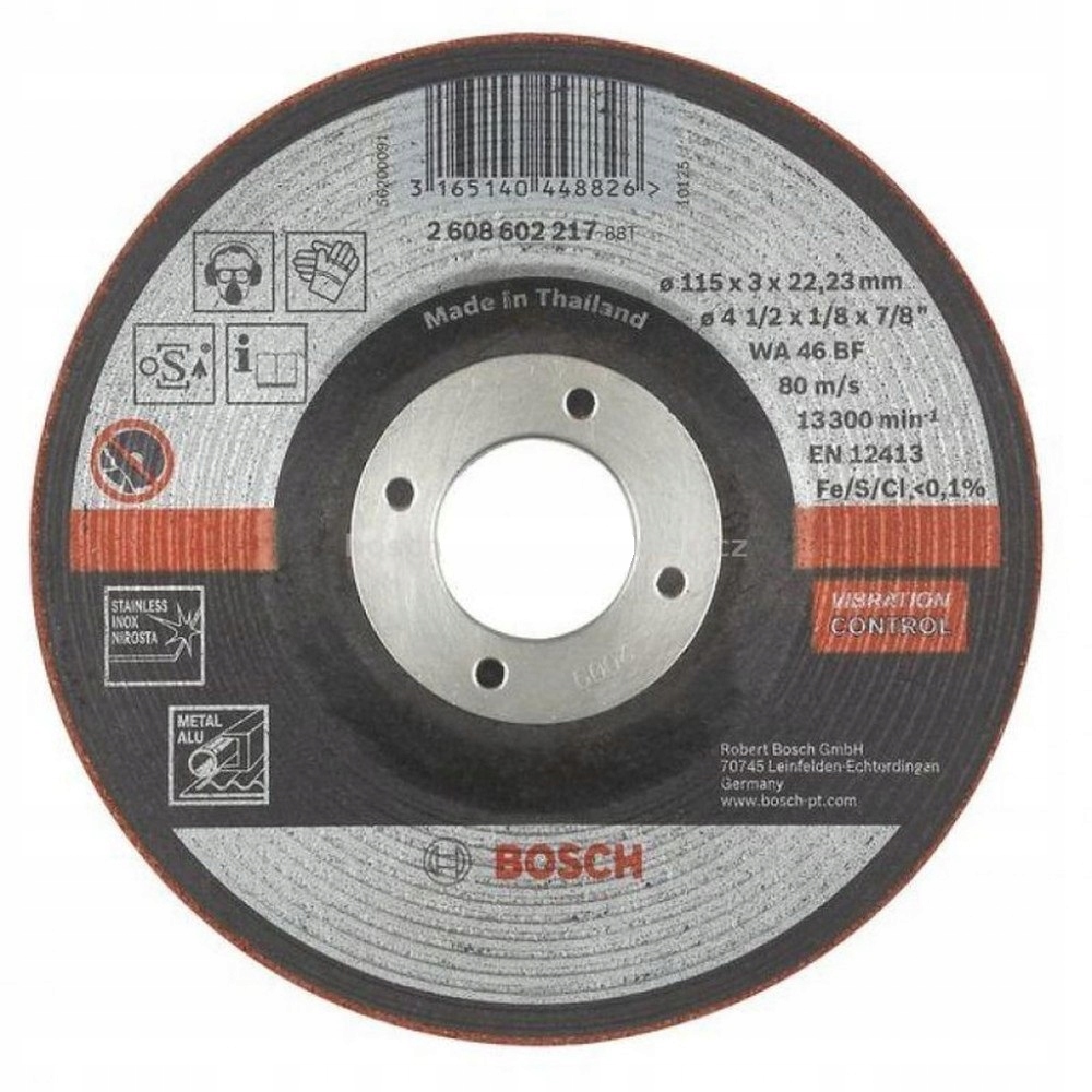 

Bosch Tarcza Do Metalu 115x3 OP-10SZT