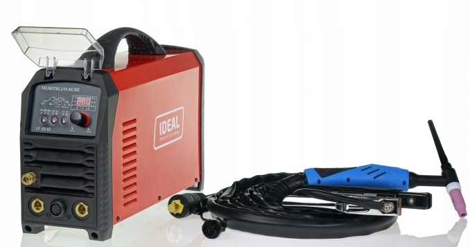Spawarka Inwertorowa Tig Ac/dc Puls 200A Mma 230V TTIG215AC Ideal