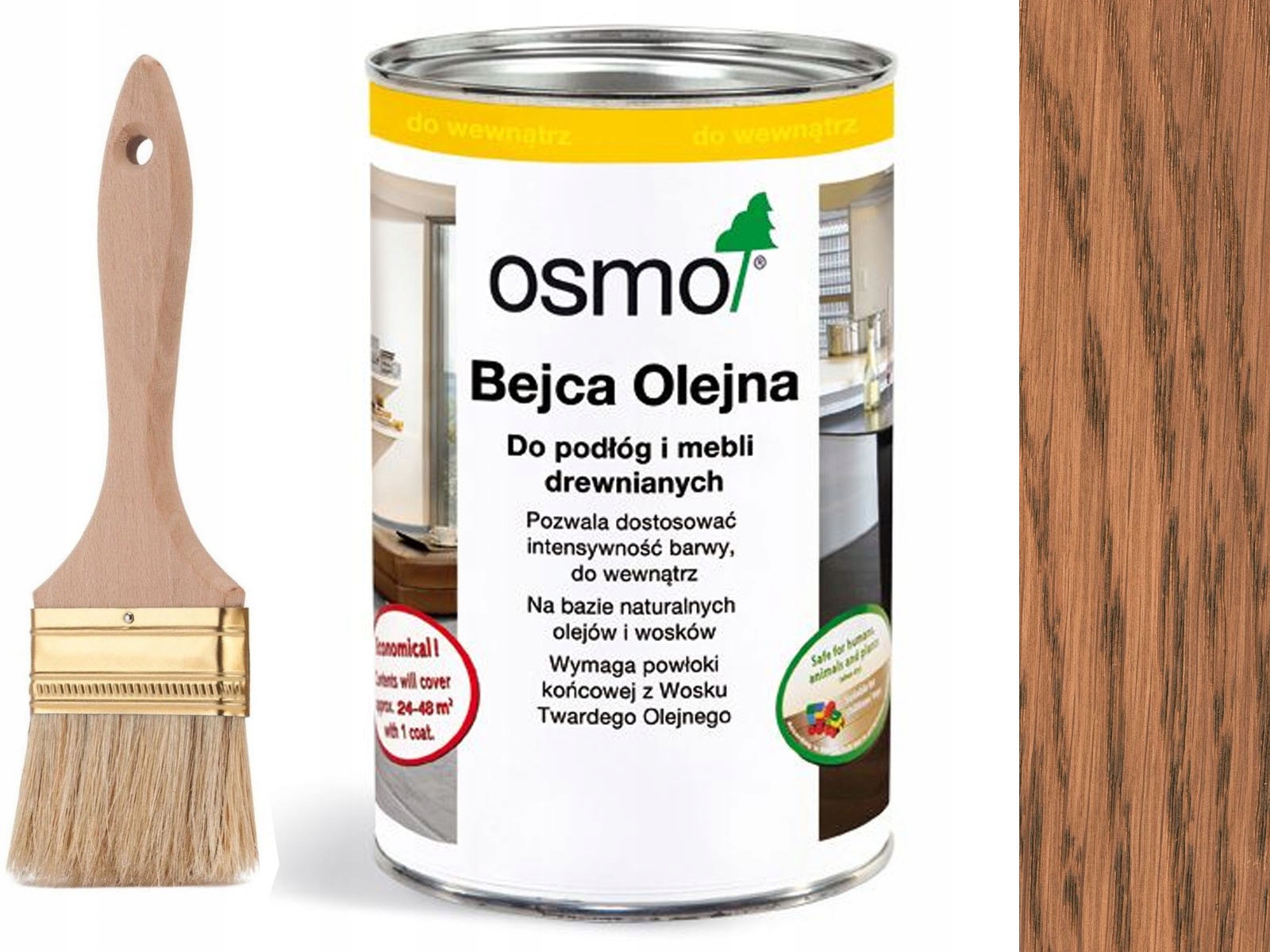 Osmo 3516 Olejová lazúra na podlahu Jatoba 1L