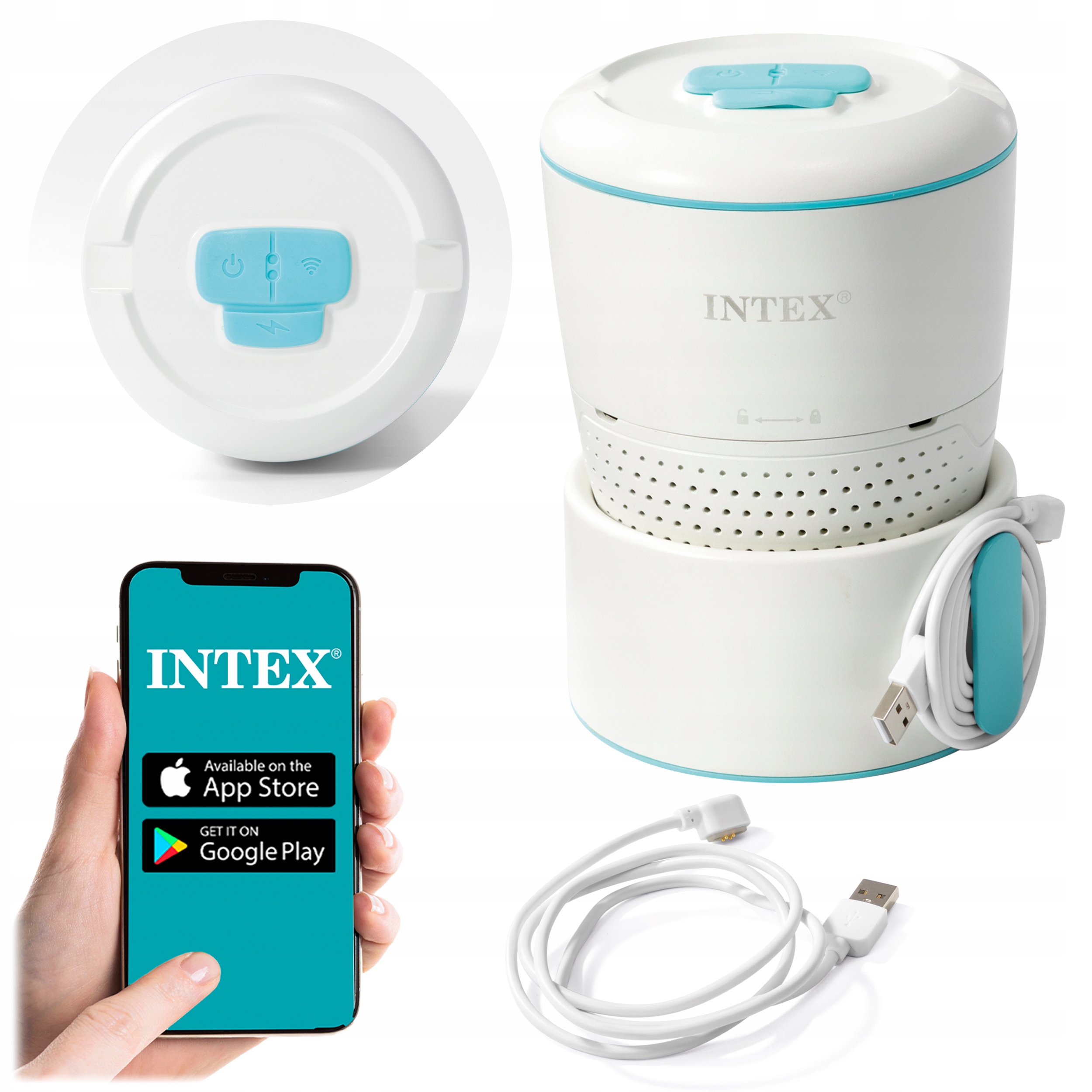 Analizator Wody Do Basenu Tester Wody Basenowej WiFI Intex 28607 Rok 2026