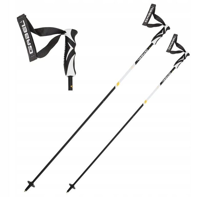 Gabel Carbon Cross black/White mat carbon Kije kijki narciarskie 120 cm