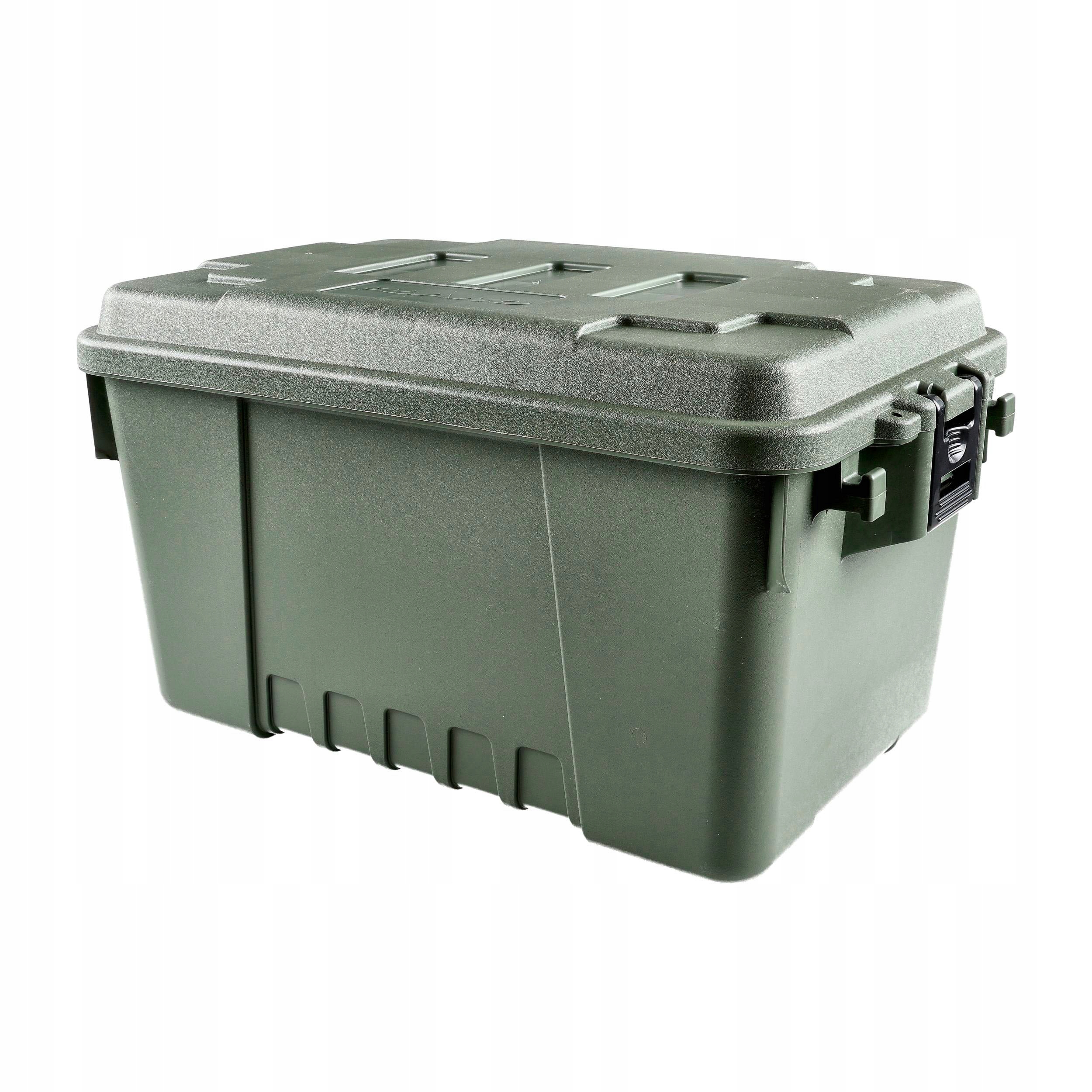 Skrzynia transportowa Plano Sportsmans Trunk mała 53 l oliwkowa