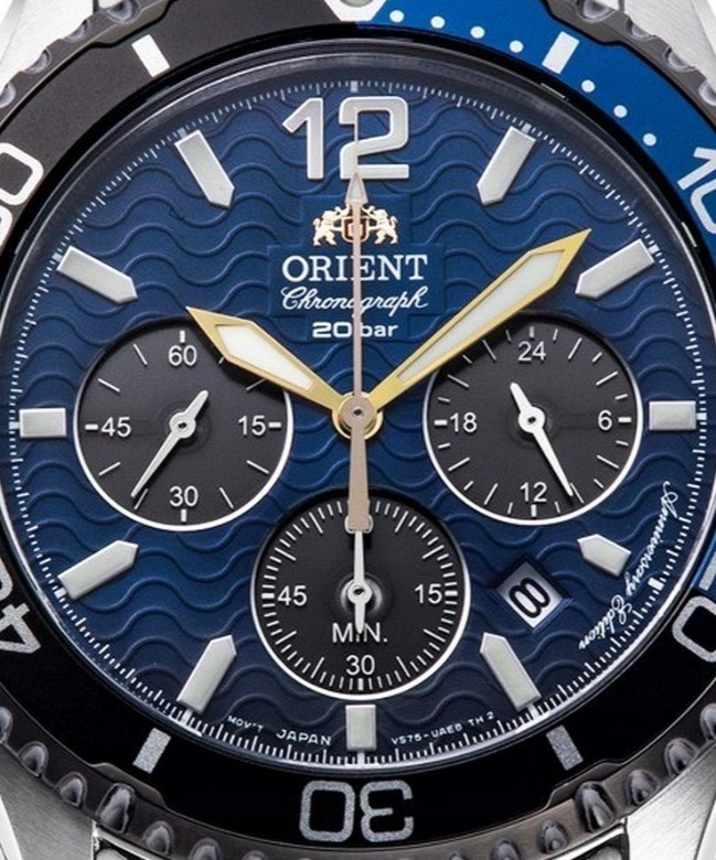 Orient Quartz Sports Watch RA-TX0208L10B Limited 42.8mm 20ATM Limited!!!