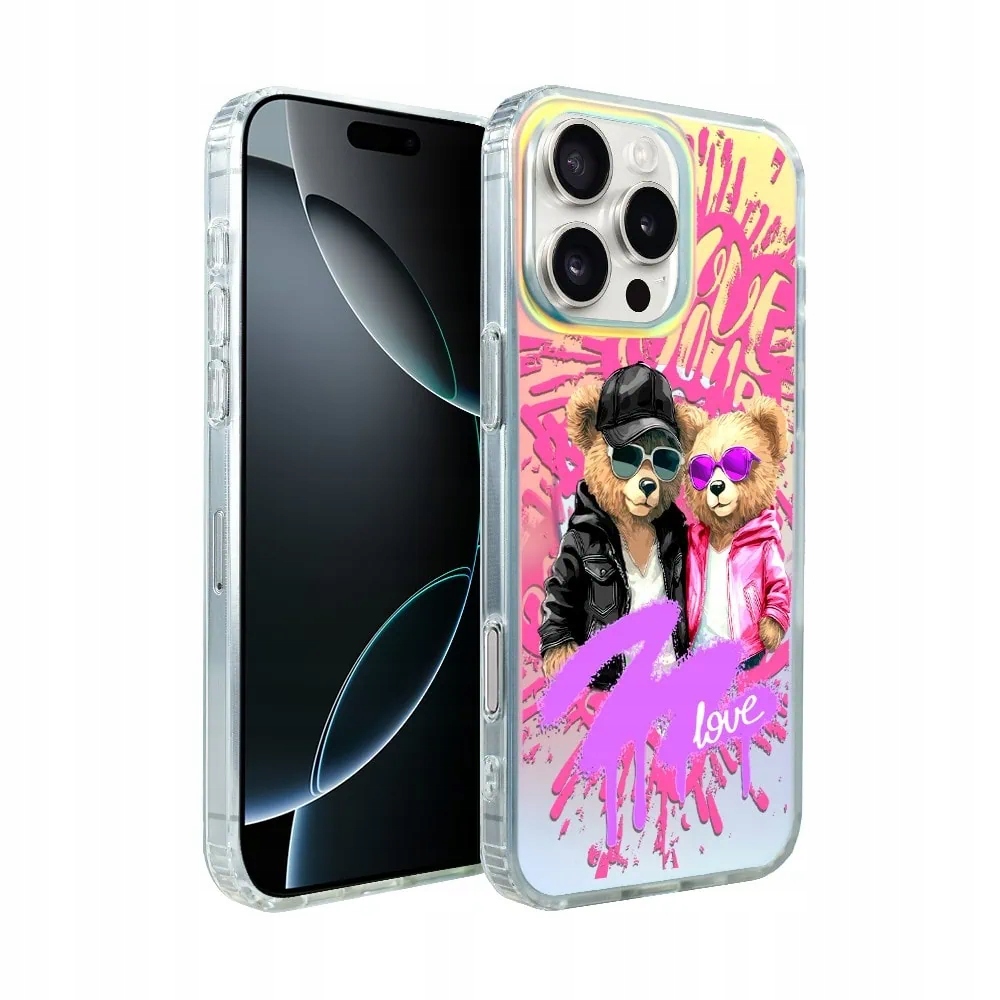 Pouzdro pro iPhone 16 Pro Ibizu s MagSafe měnící barvu, zamilovaná dvojice