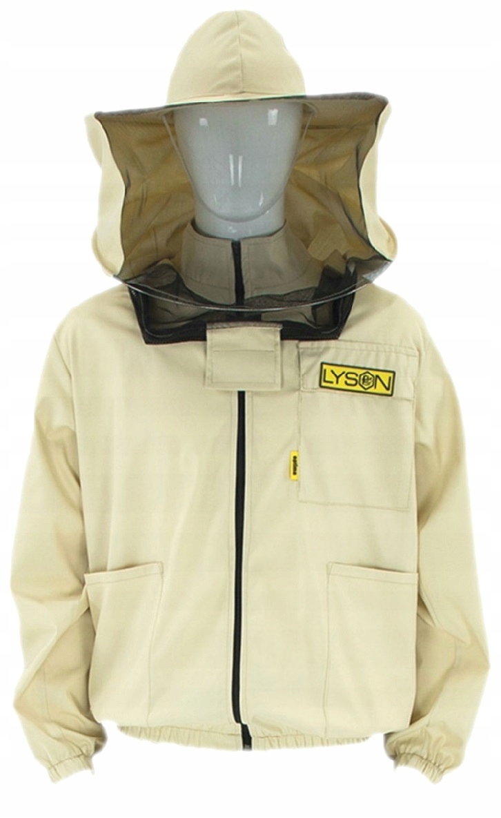 Bluza Pszczlarska rozpinana z kapeluszem Optima zamek r. L