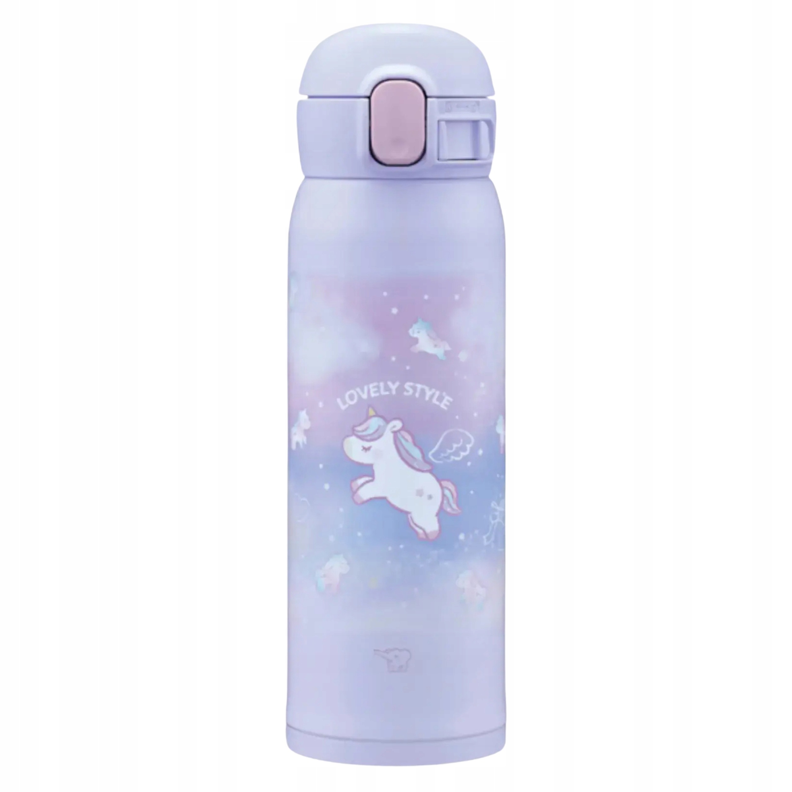 Termoska Zojirushi SM-WJ48-VZ 480 ml fialový termohrnek s jednorožcem