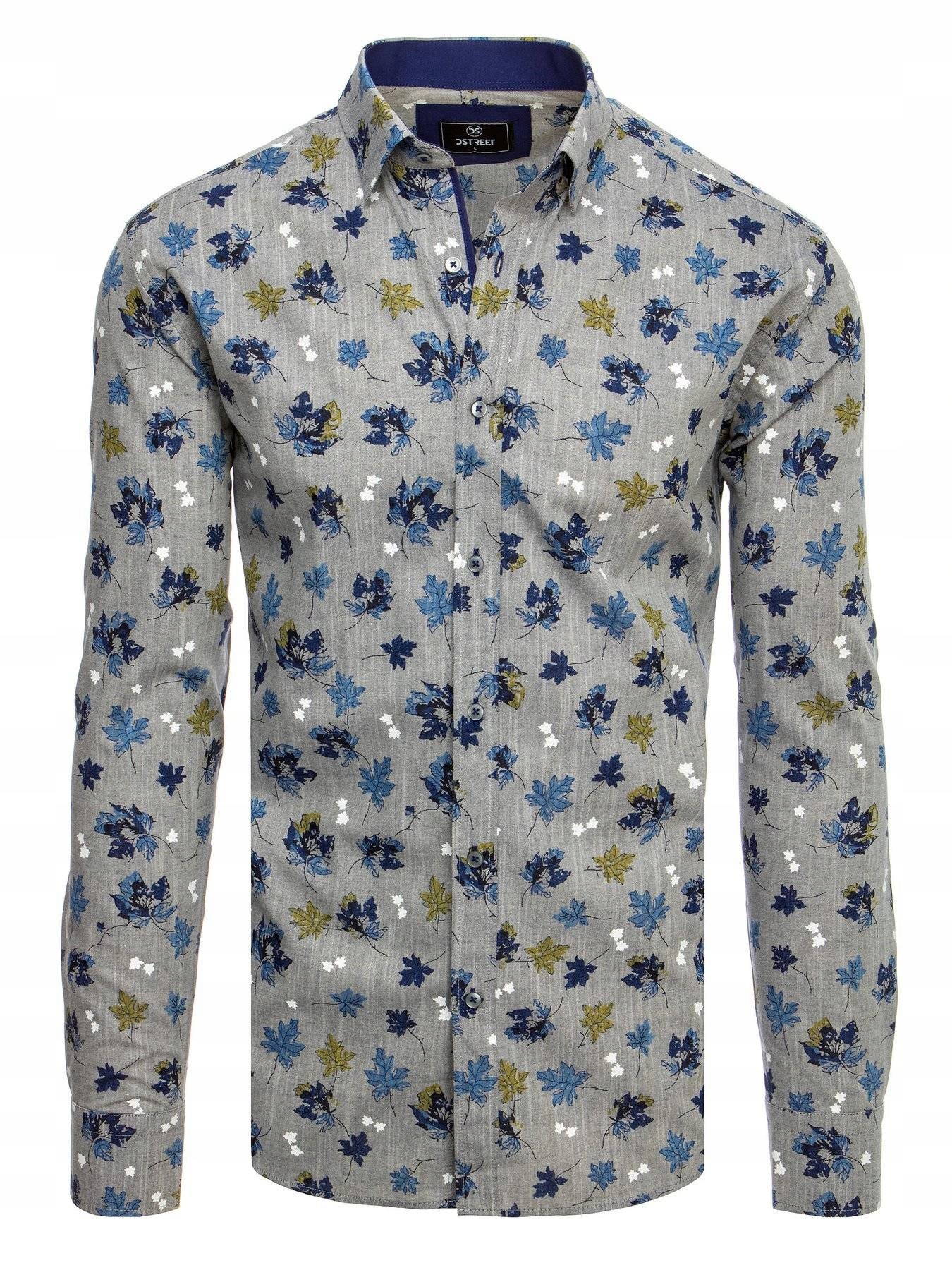 

Koszula Męska W Kwiaty dx2074 - XL