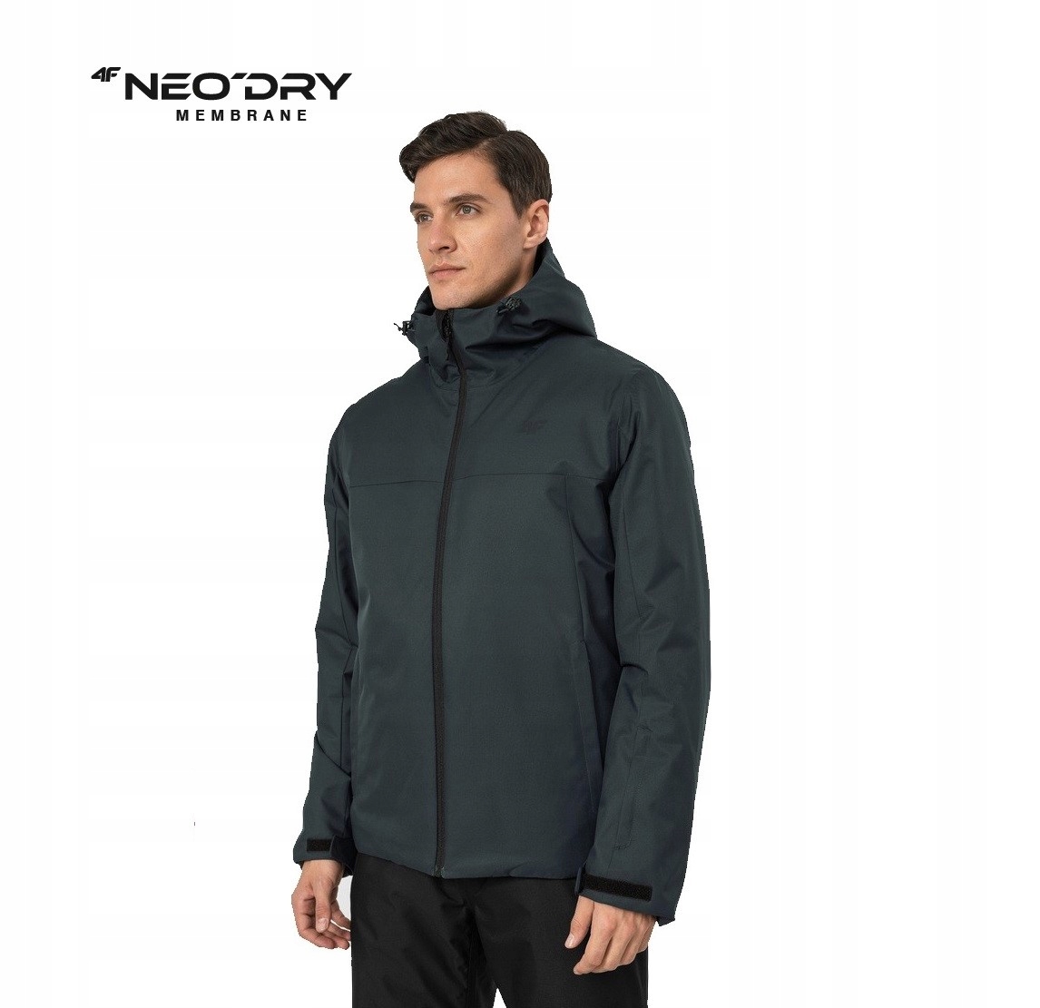 4F Męska Kurtka Narciarska KUMN001 Granat Z22 *XL