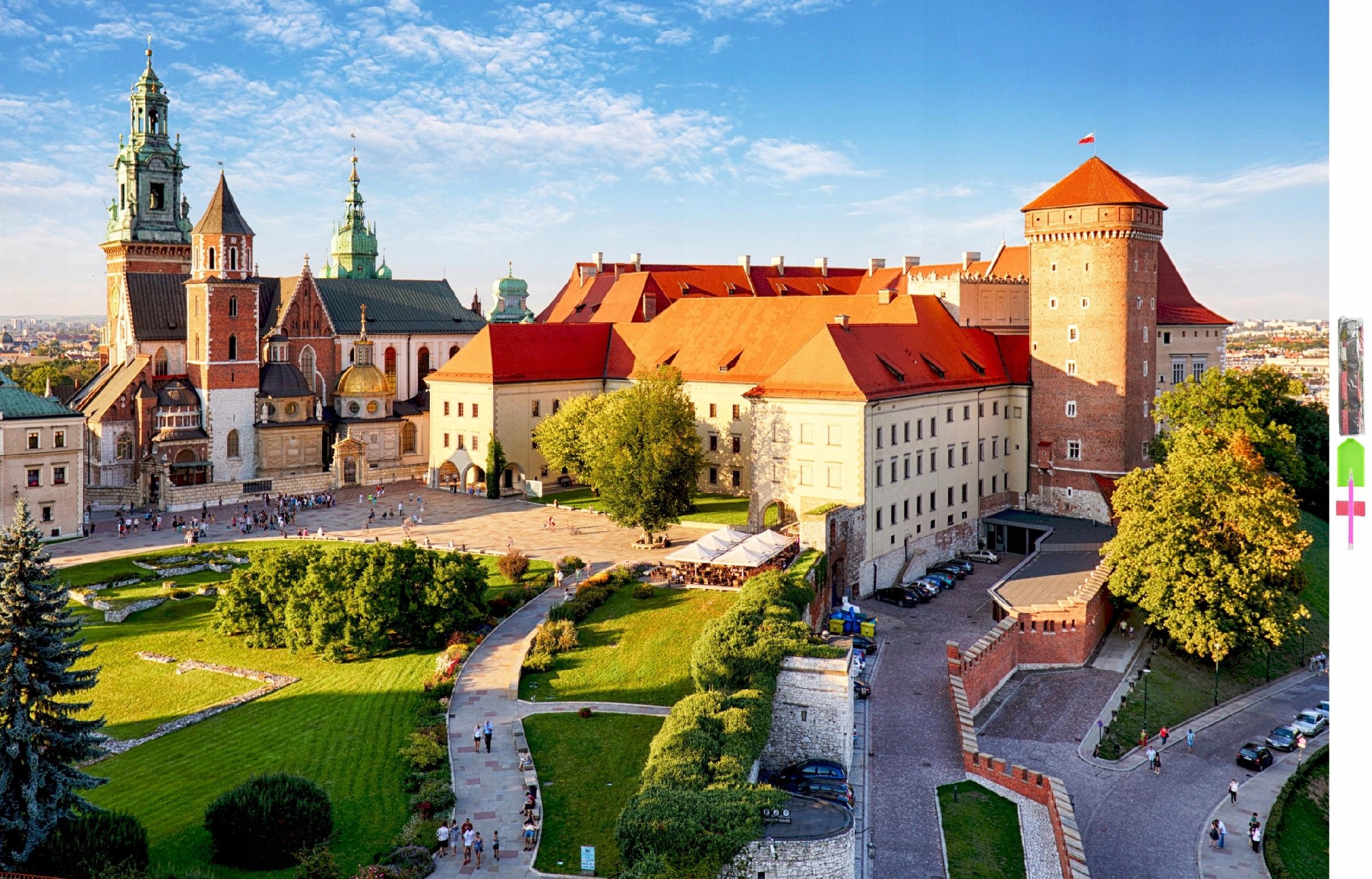 Diamantová Výšivka 5D Sada 100*150 Krakowski Wawel