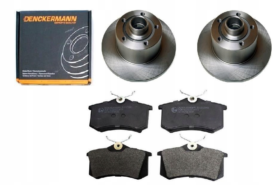 Kotouče Audi A4 B5 Zadní 245MM Sada.