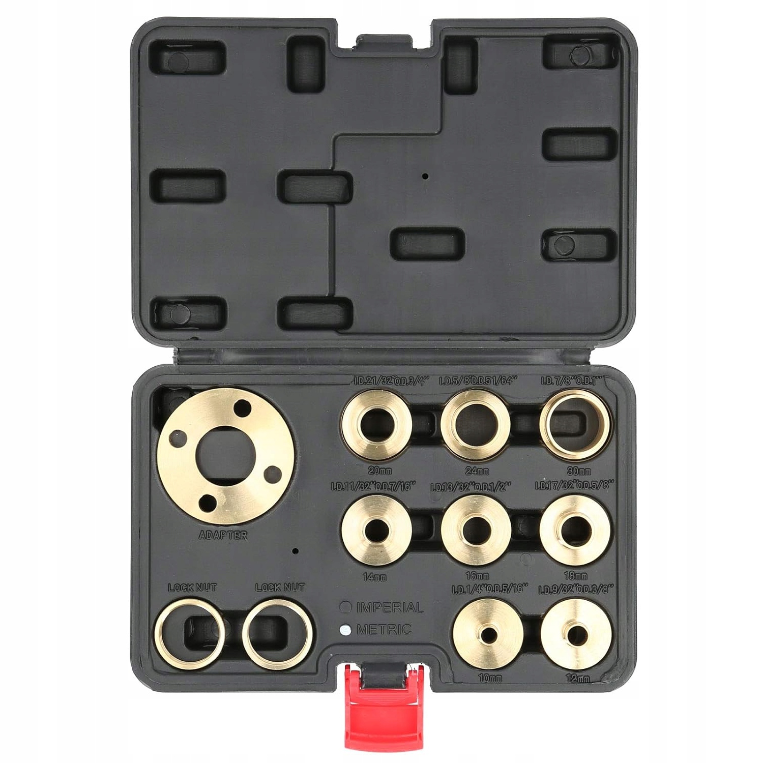 Metrické kopírovací kroužky pro frézování, sada 11 ks