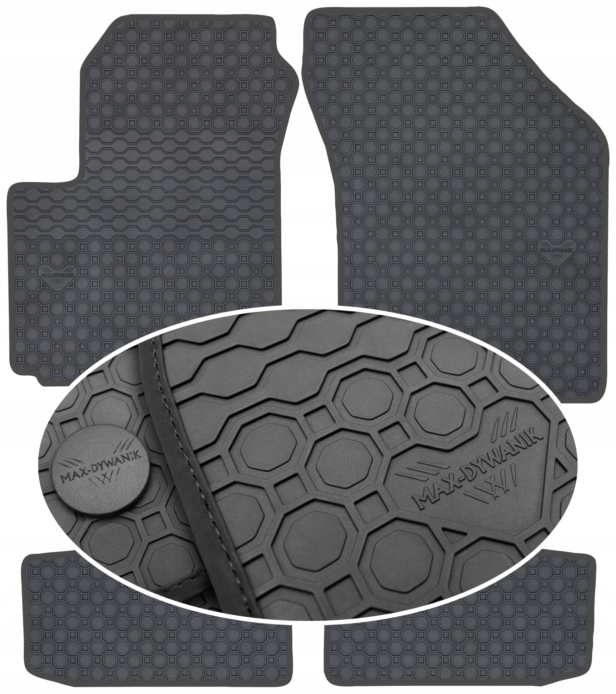 Opel Agila B 2008-2014 Koberce Čierne