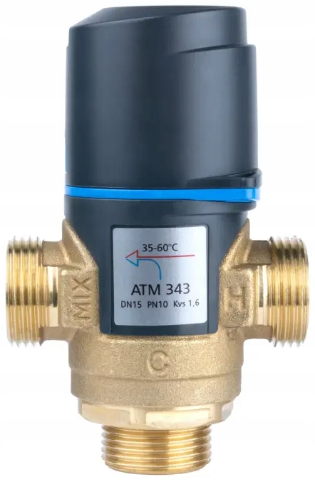 

Zawór Termostatyczny Mieszający Atm 343 3/4" 35-60