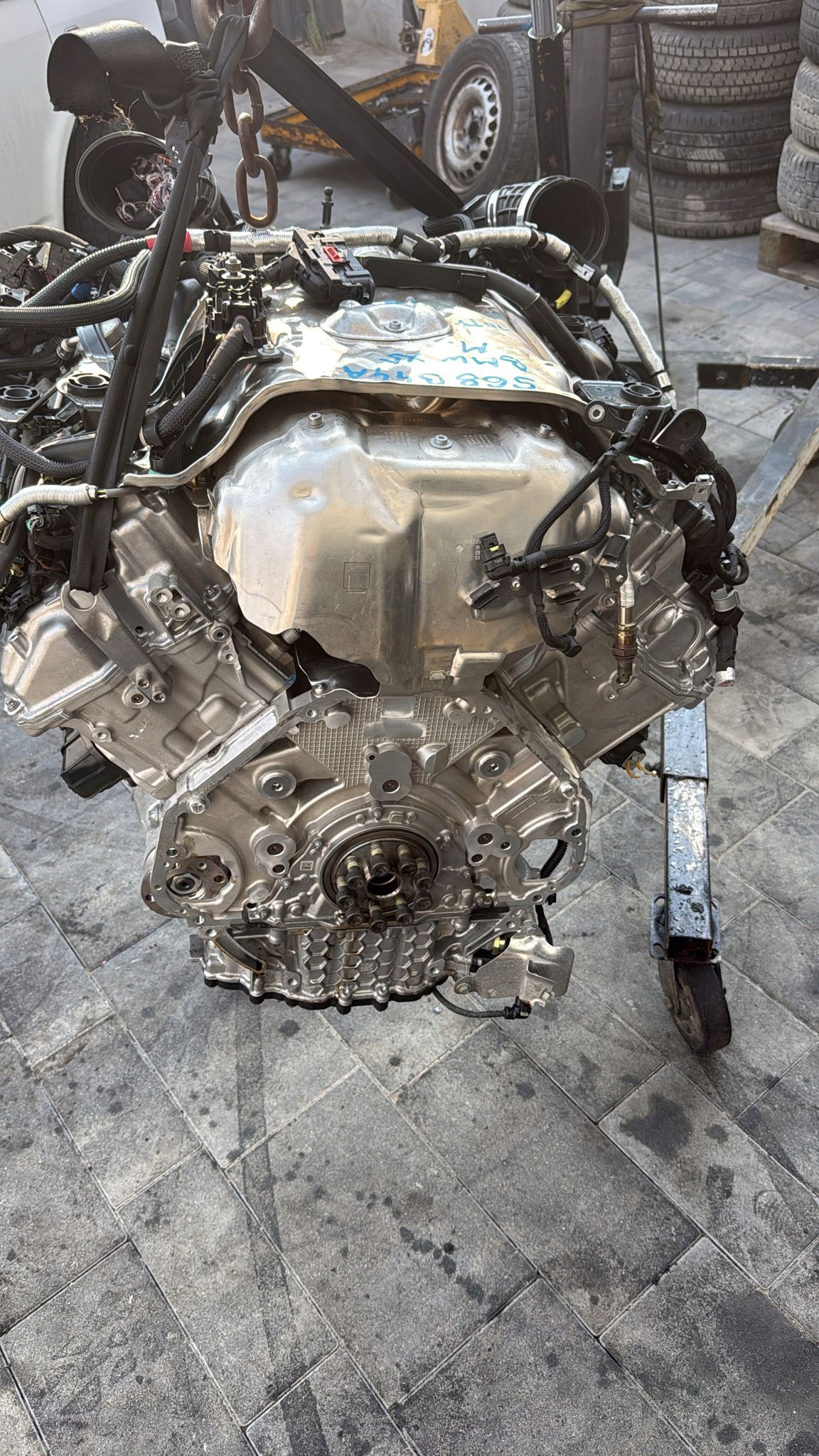 engine complete BMW X5 M X5M 4.4 BITURBO S68B44A 10TYS KM