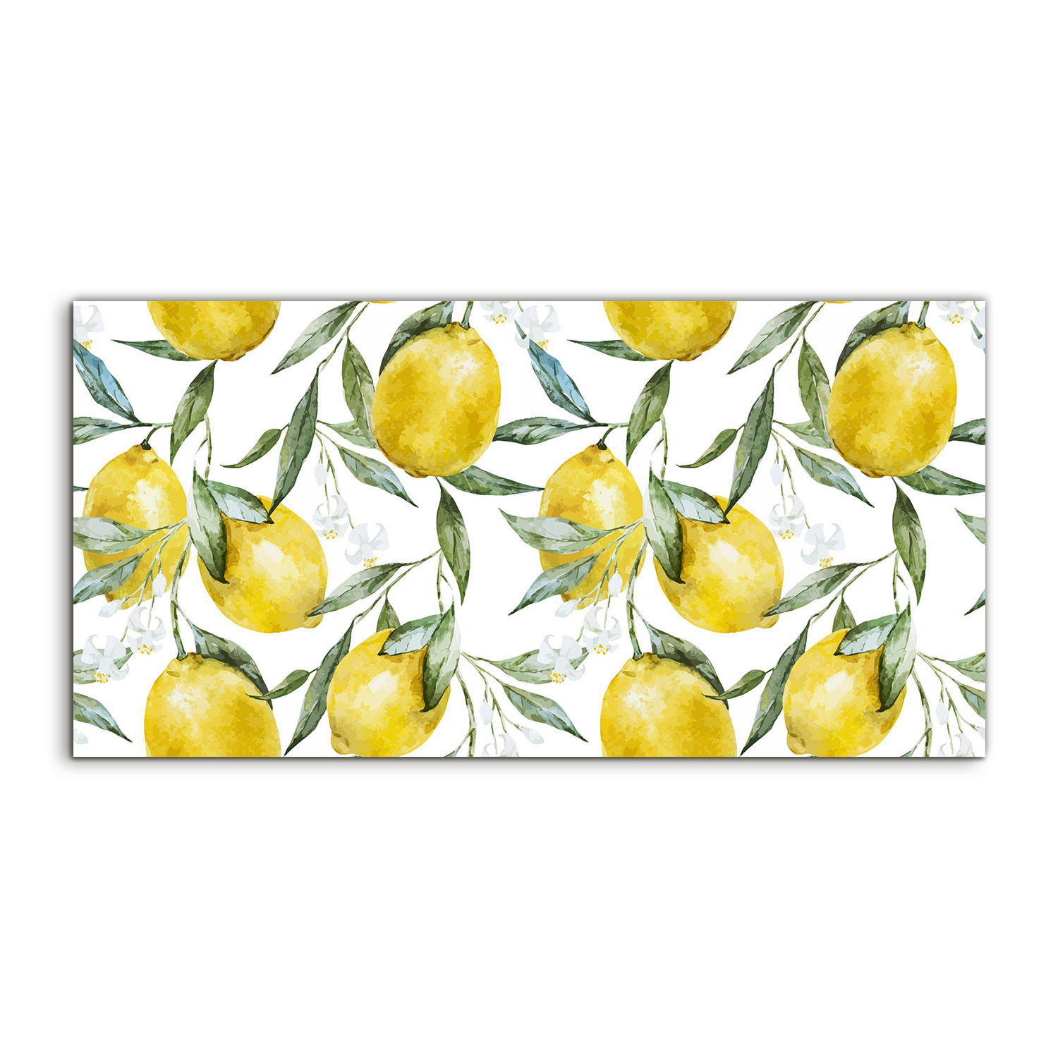 

Obraz akryl 100x50 ścienny Cytryna Owoc Akwarele