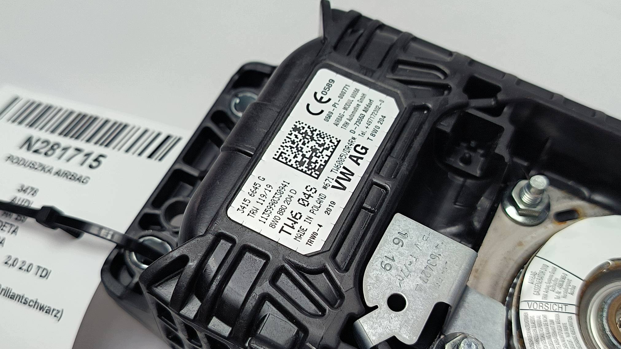 airbag airbag 8W0880204D AUDI A4 B9