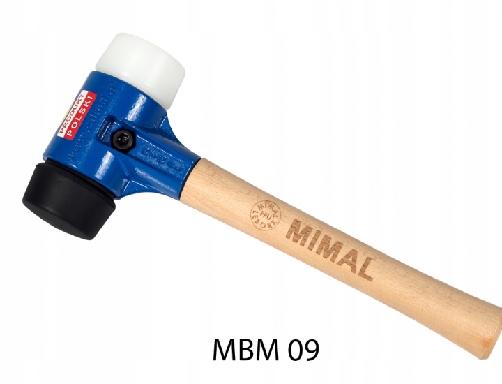 Mimal MBM09 Brukařské Kladivo 1,6 kg Guma Nylon