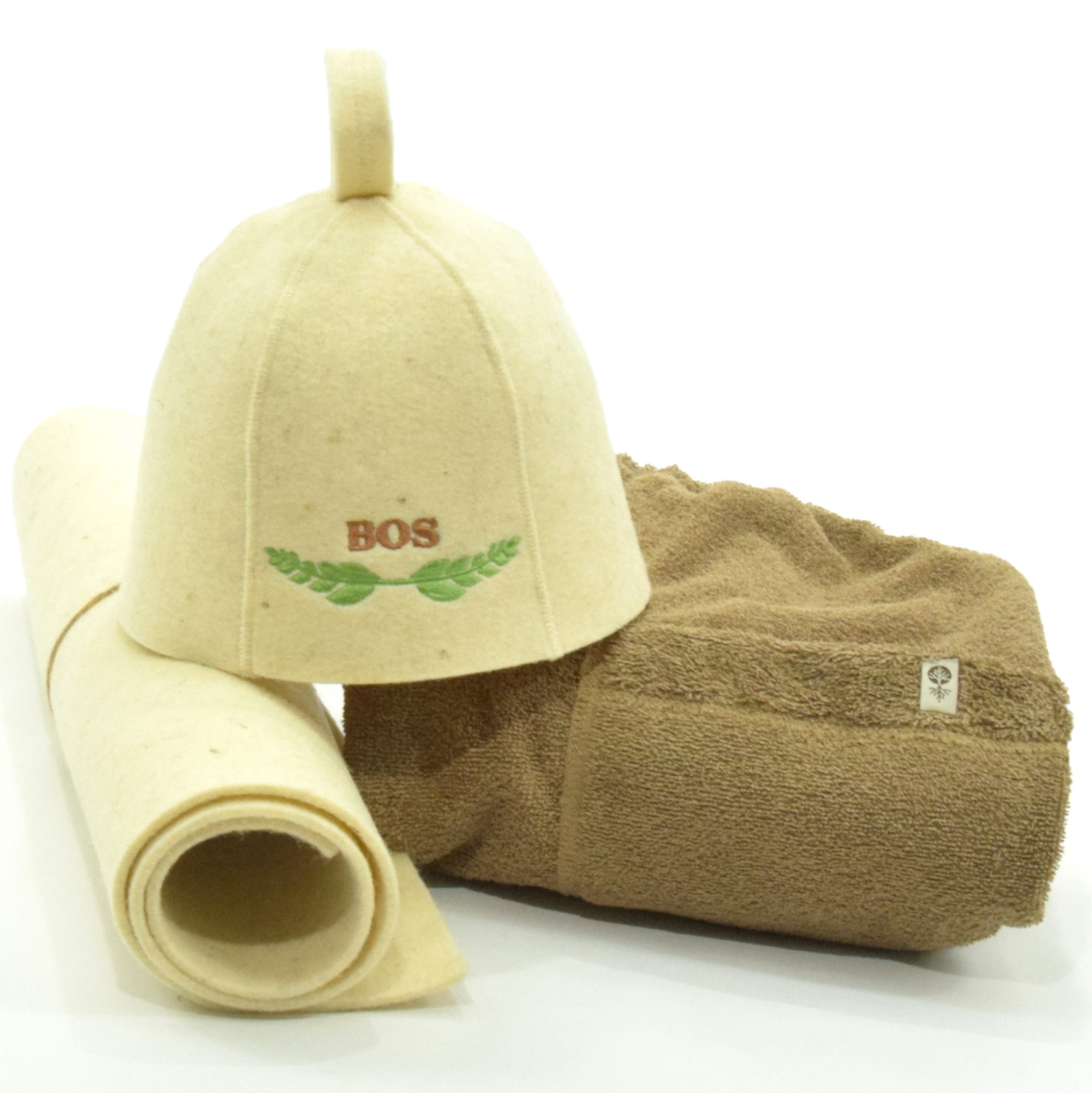 Pánský set do sauny Ručník Čepice Mata L