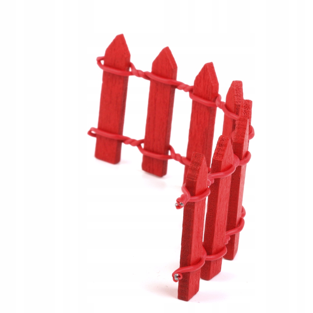 Drewniany Mini Płot Mech Krajobraz Ogród EAN (GTIN) 0767008905781