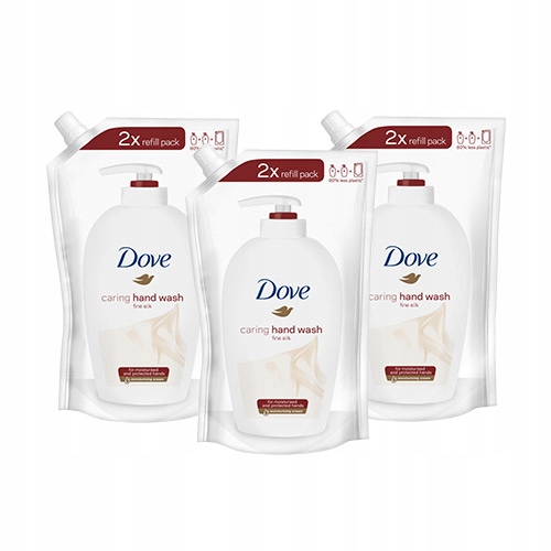 

Dove Fine Silk mydło w płynie zapas 3 x 500 ml