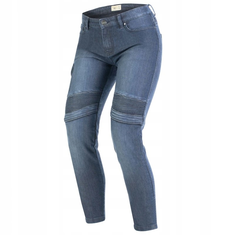 Dámske Motocyklové Džínsové Nohavice Broger Ohio Tapered Fit Washed Blu W29L30