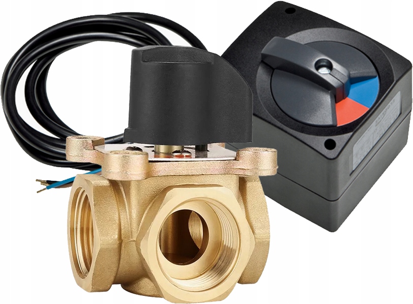 Trojcestný 3-CESTNÝ Ventil 3/4" Automatický Pohon GoHeat ST10
