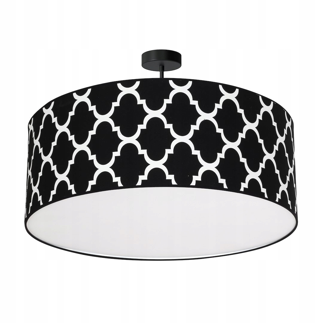 Závěsná lampa Pierre Black 3xE27