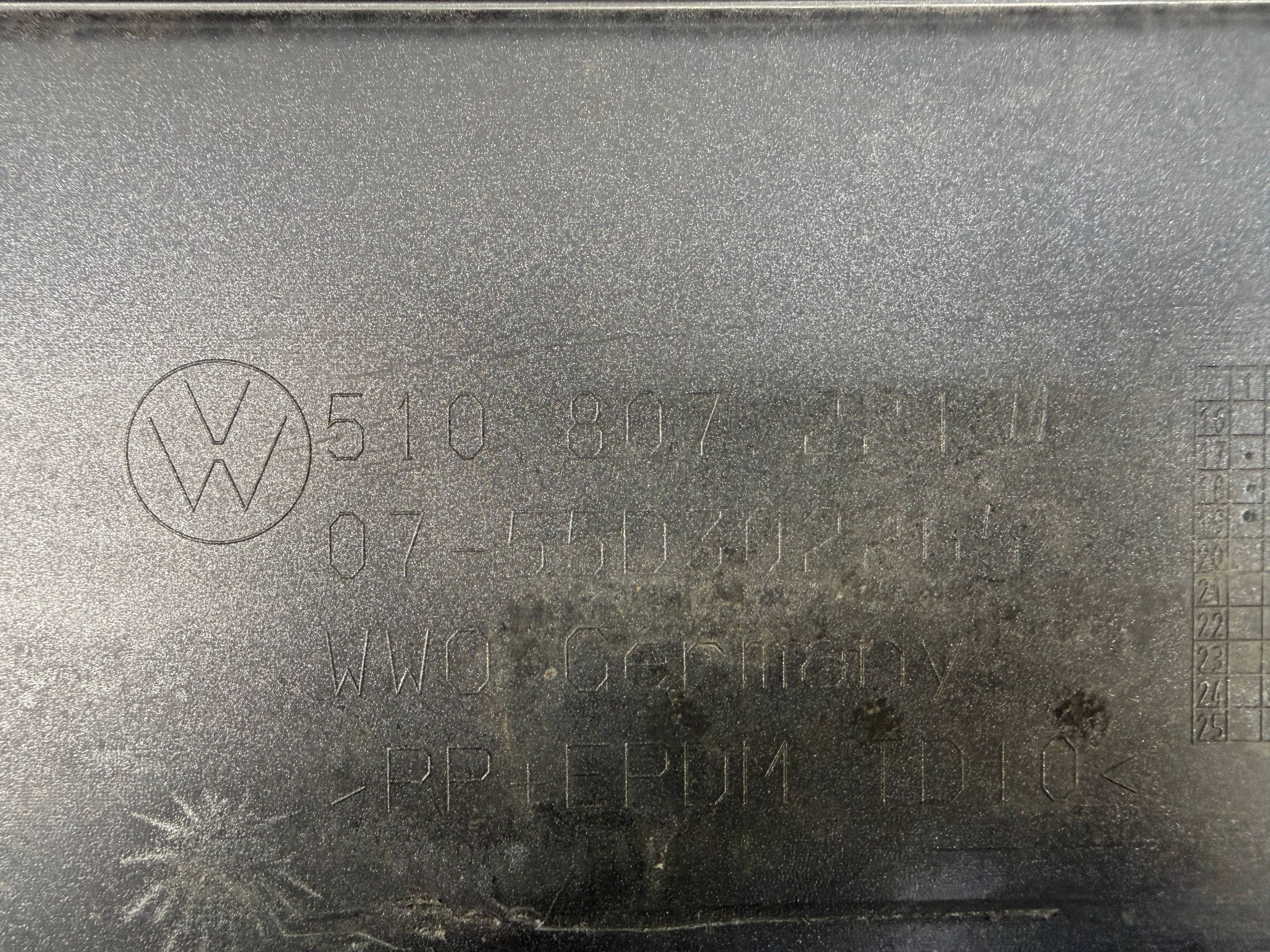 Vw Sportsvan 510 lift bumper front front