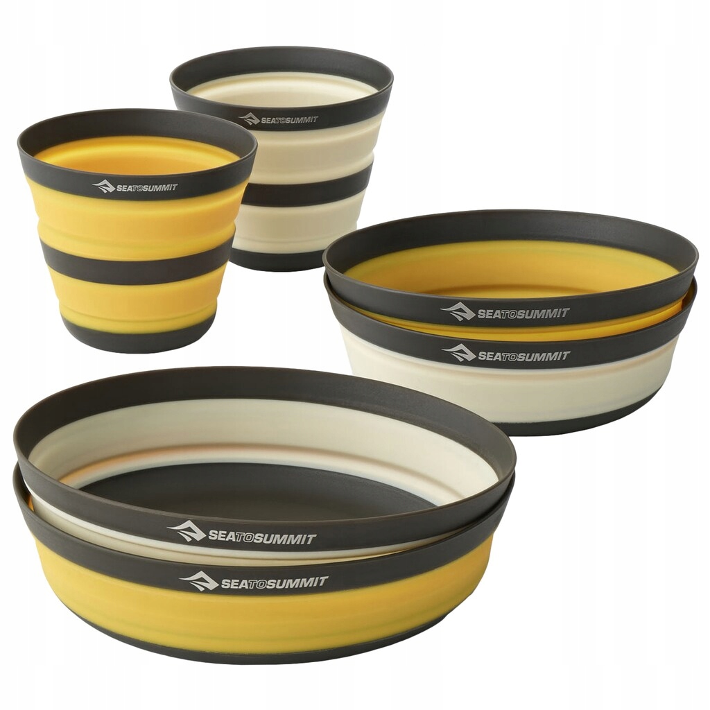Sada nádobí Sea To Summit Frontier Collapsible Dinnerware Set