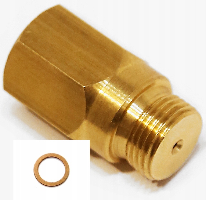 10szt. - 10шт емулятор другого лямбда-зонда простий латунний