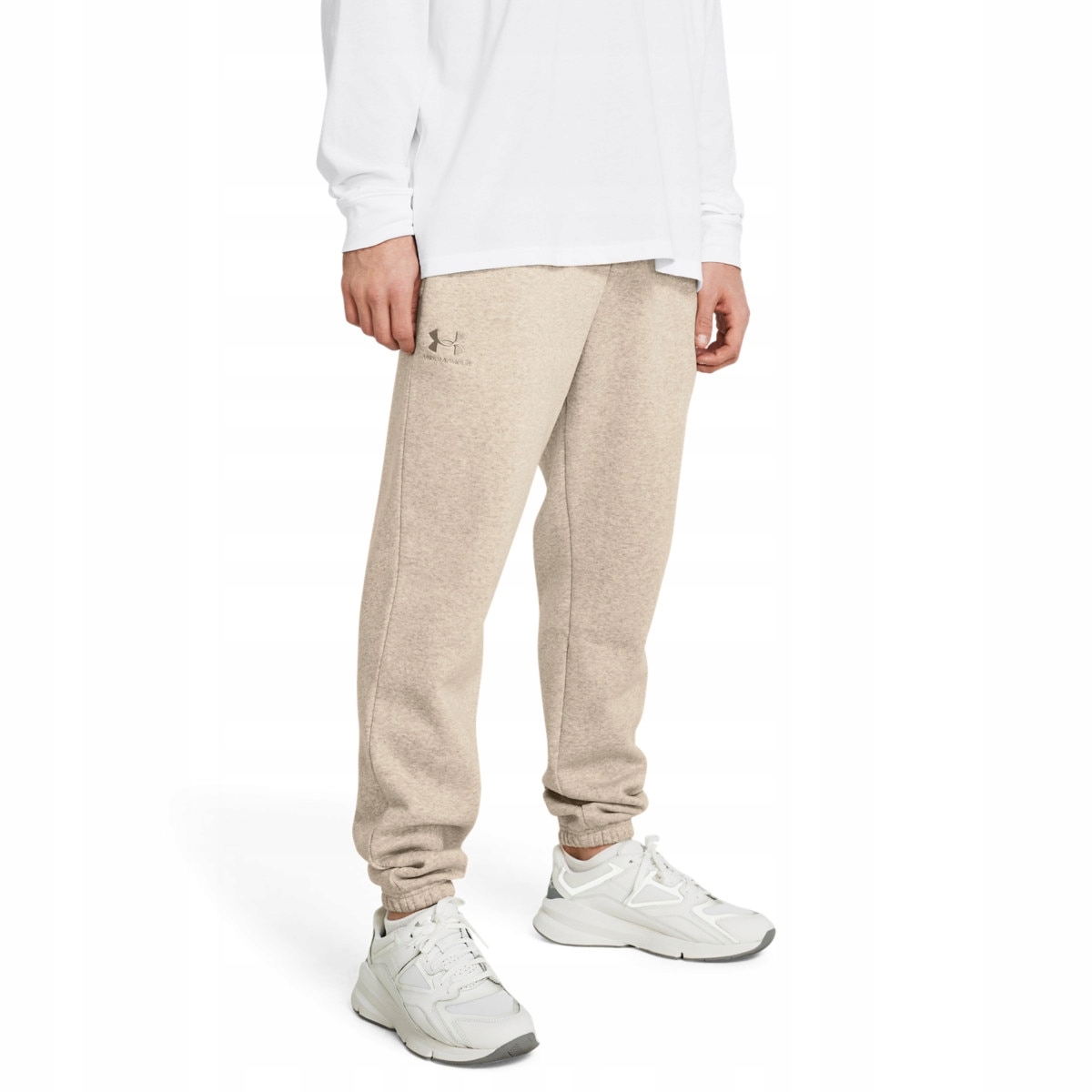 Under Armour Tepláky Ua Essential Fleece Jogger-BRN hnědá