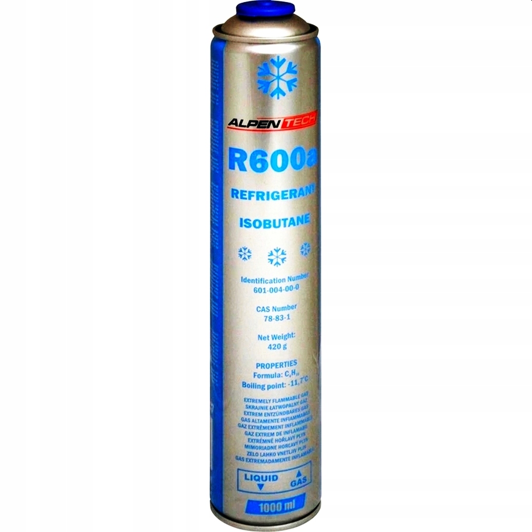

Czynnik Chłodniczy Izobutan Gaz R600a 420g