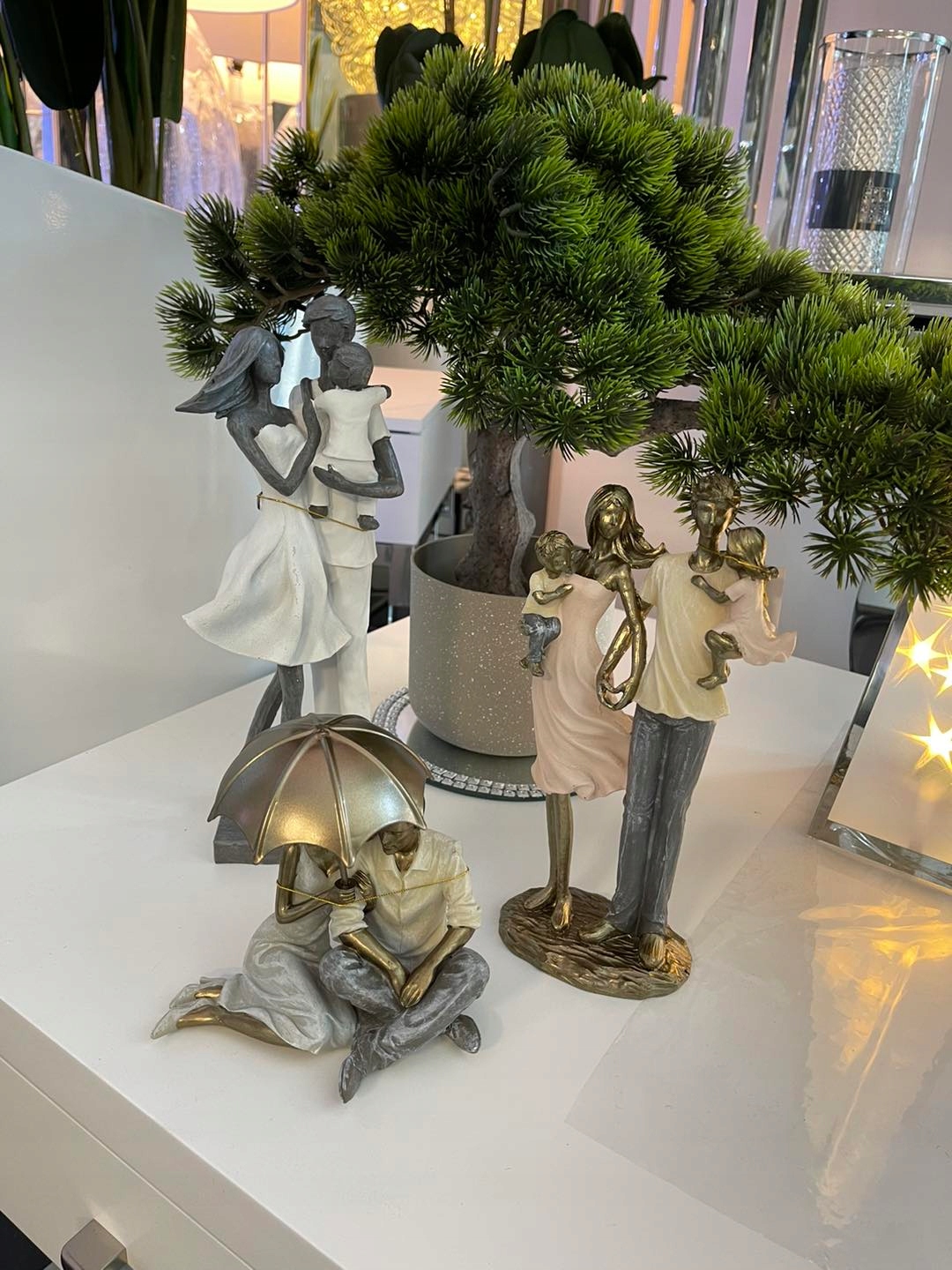 Figurka Para Tancerze Zakochani Para Młoda Ślub Materiał wykonania tworzywo sztuczne