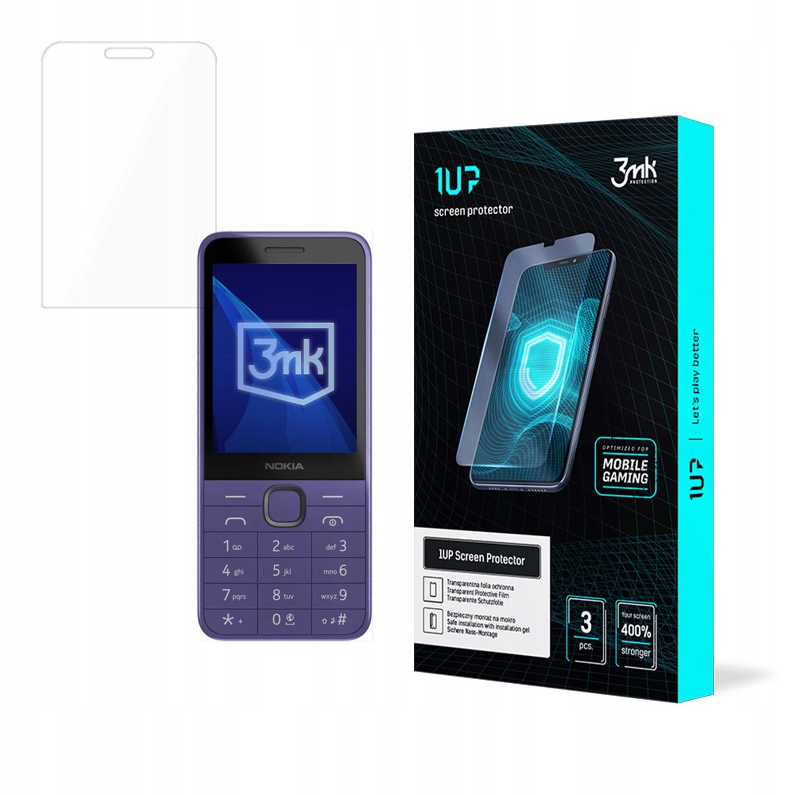 Fólie pro Nokia 235 4G 215 4G 3mk 1UP