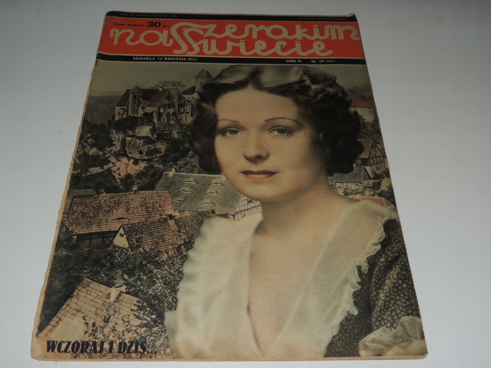 NA SZEROKIM ŚWIECIE 39/1933 Monte Carlo Plac Saski