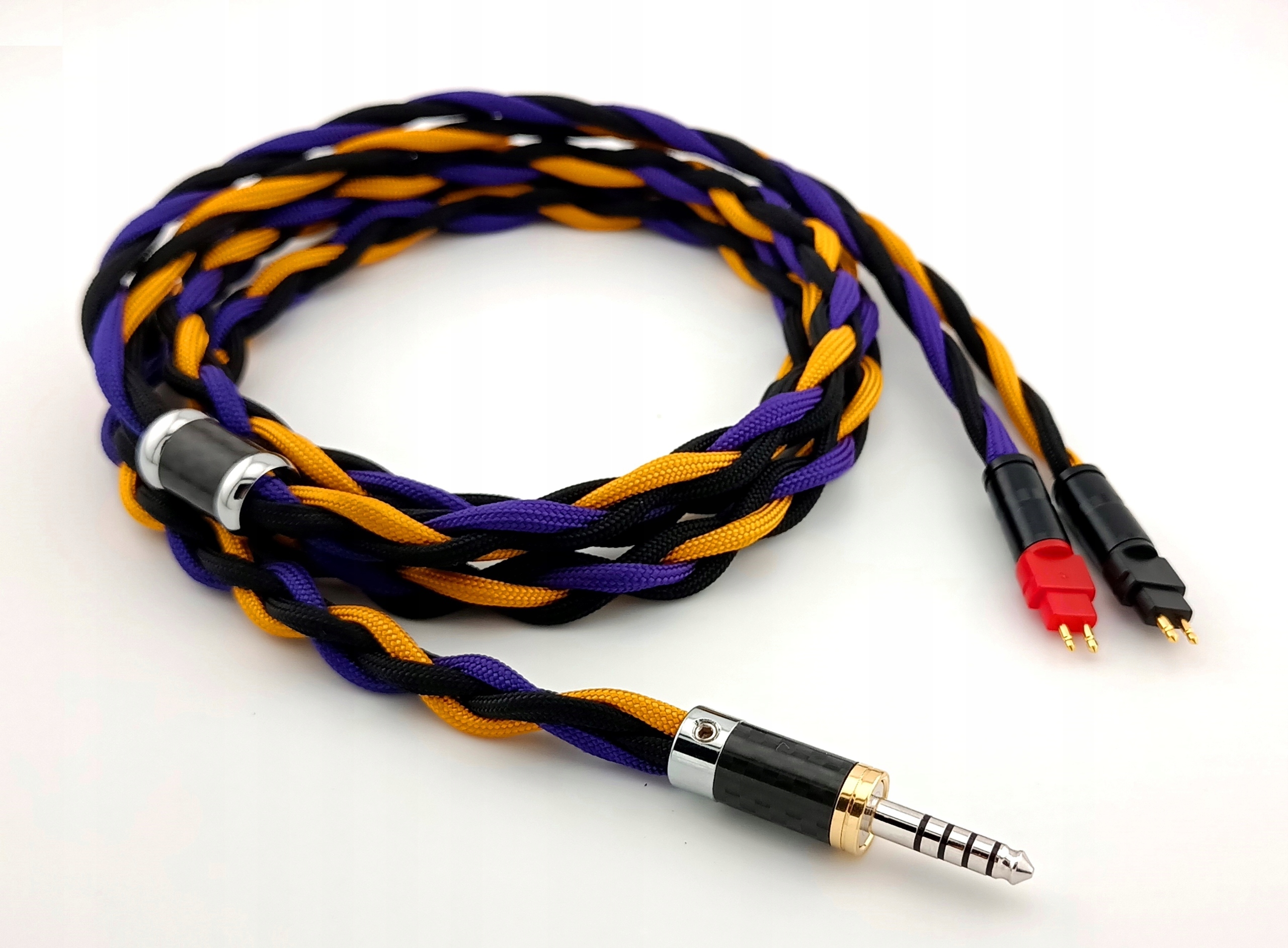 Ručně vyrobený vyvážený kabel pro Sennheiser, barevné varianty 4,4 mm