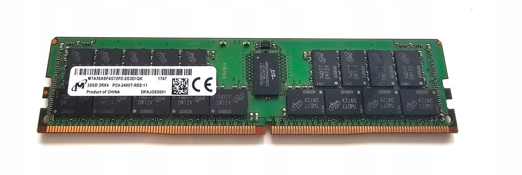 32GB(8G×4枚) PC4-2400T-RC1-11 メモリー 49 Dell A8711888 32GB DDR4 PC4-19200 2400MHz Registered ECC 288